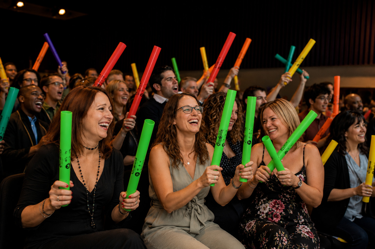 Boomwhackers corporate event ice breaker team activity music drumming