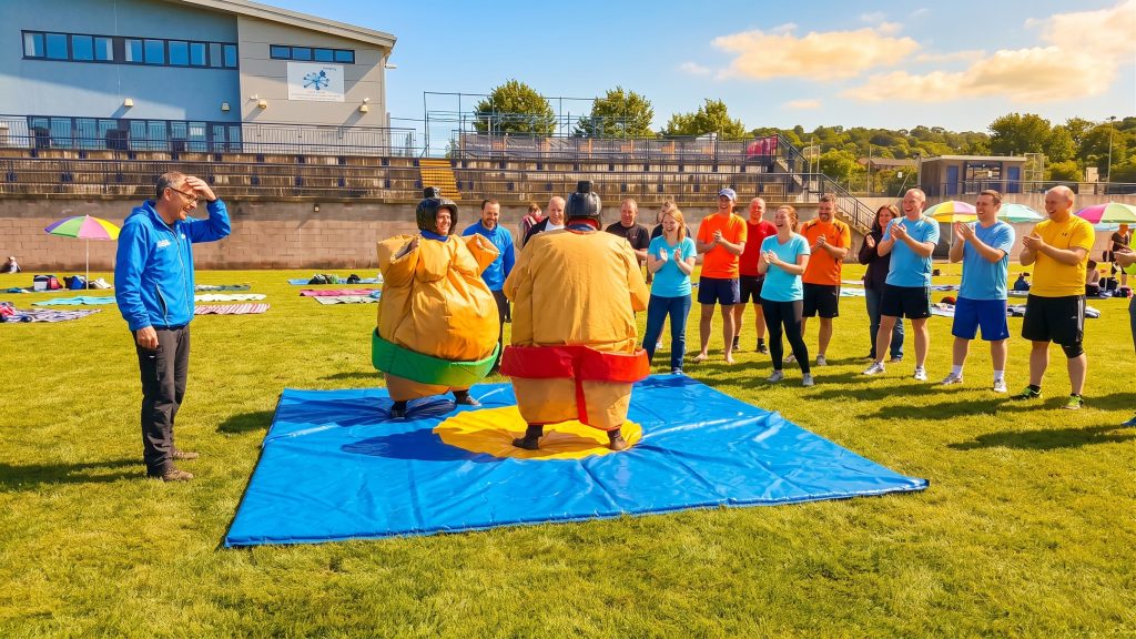 It's a Knockout family fun day corporate event team building activity 2