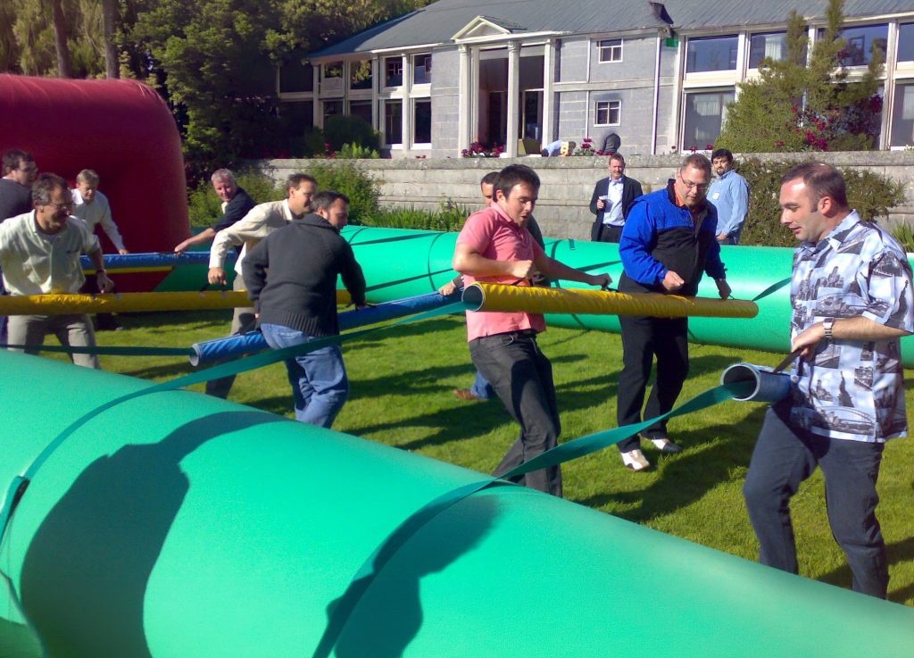 It's a Knockout family fun day corporate event team building activity 5