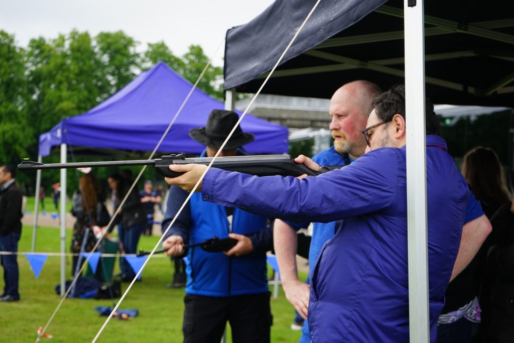 Multi Activity Day including archery axe throwing jousting shooting sumo team building event 2