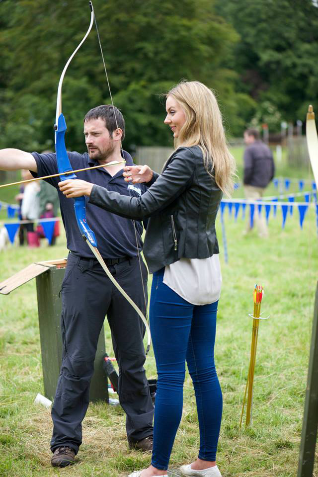 Multi Activity Day including archery axe throwing jousting shooting sumo team building event