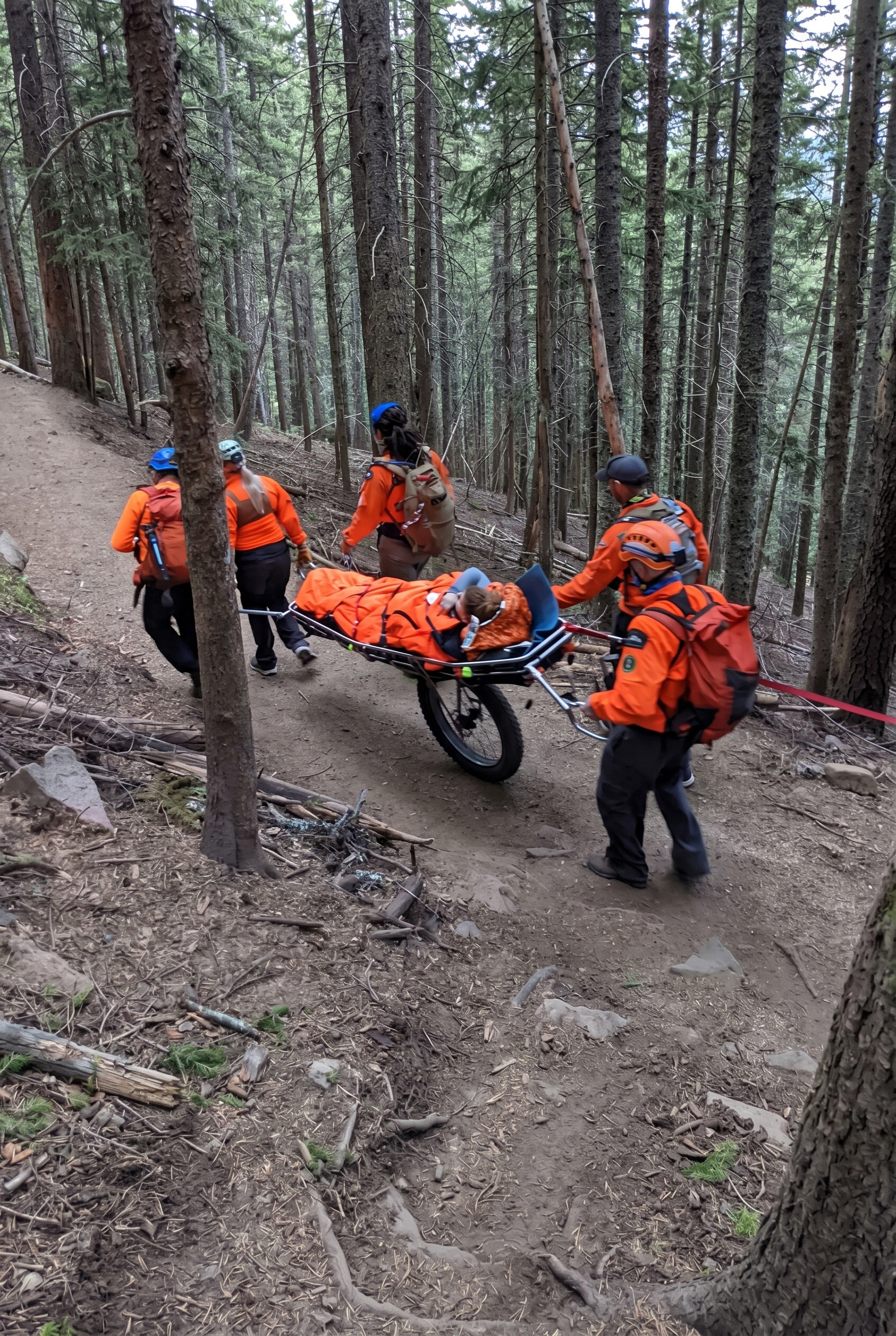Search and Rescue outdoor team building activity event 01