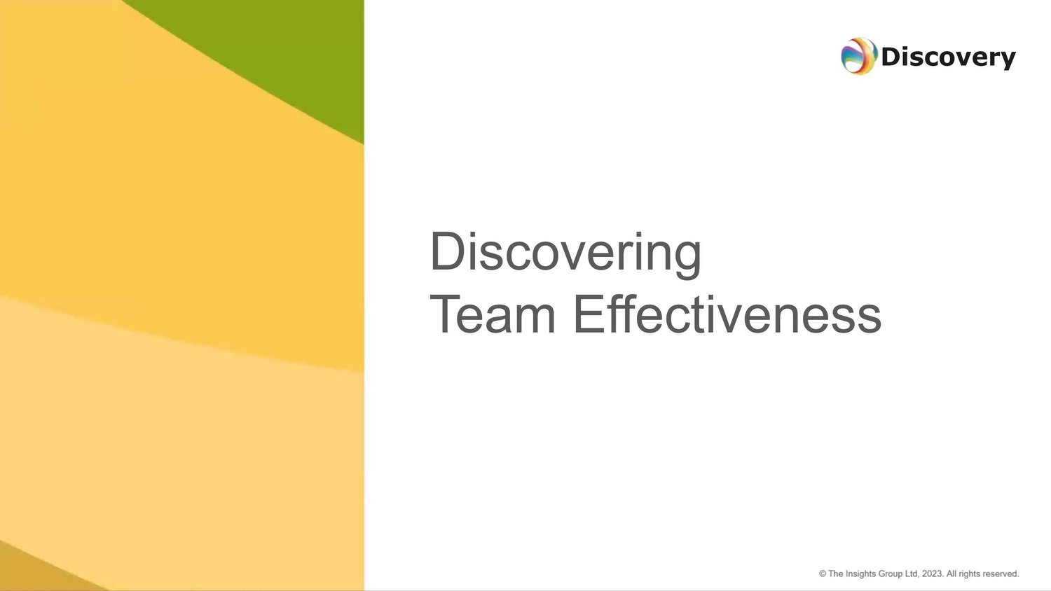 Discovering Team Effectiveness with Bluesky Experiences